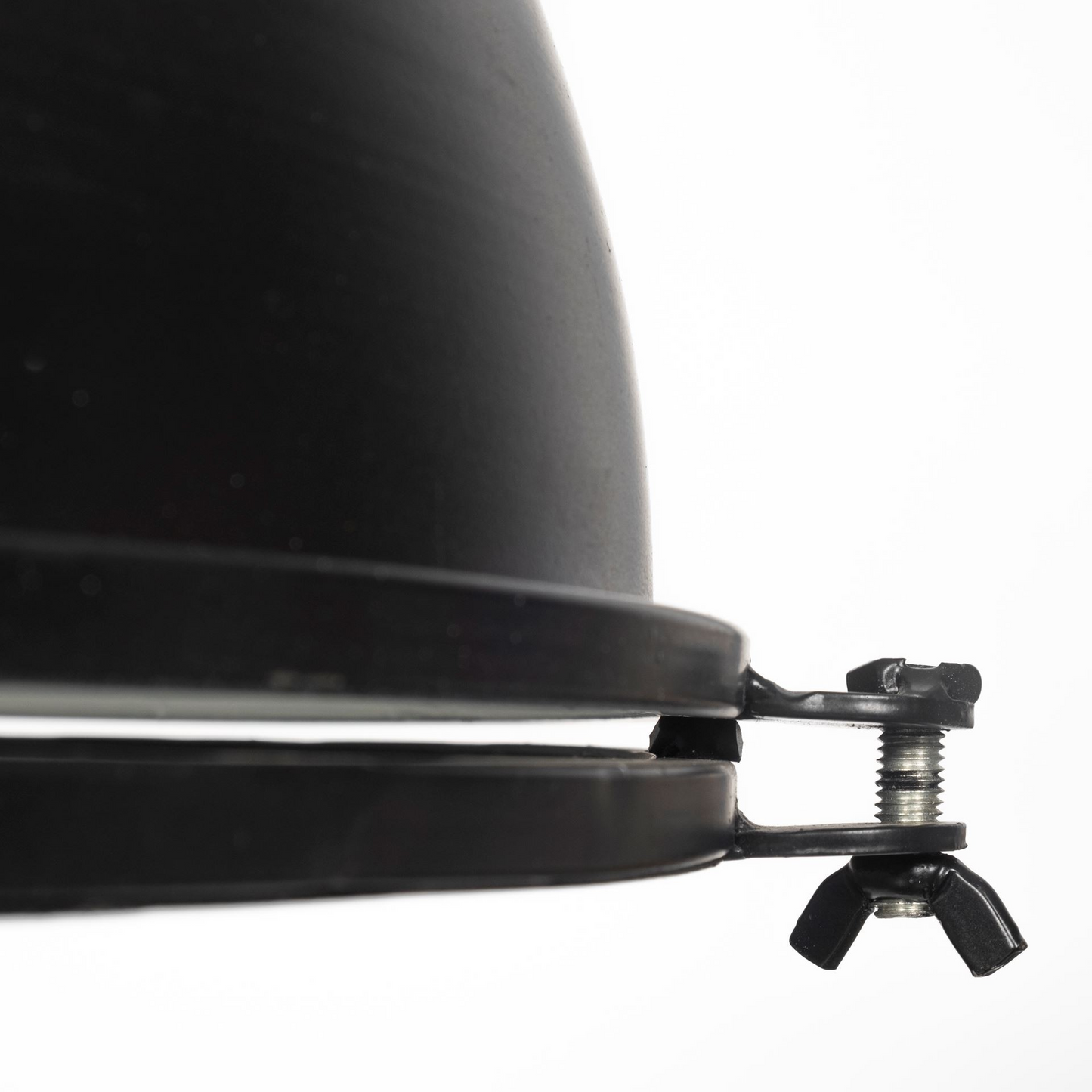 "Industrial Black Metal Hanging Pendant Light"