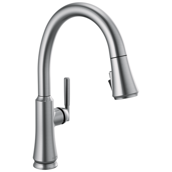 Coranto™ Single Handle Pull Down Kitchen Faucet In Arctic Stainless