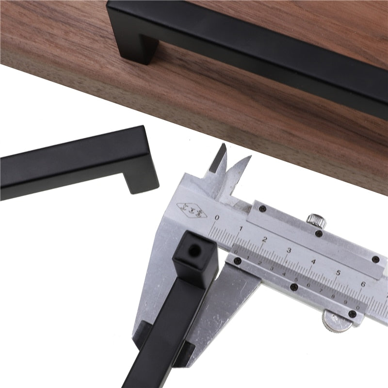 Modern Black Cabinet Pulls