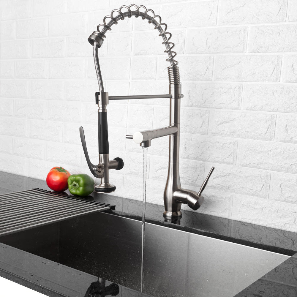 Lordear Single Handle Kitchen Faucet Single Hole Kitchen Sink Faucet