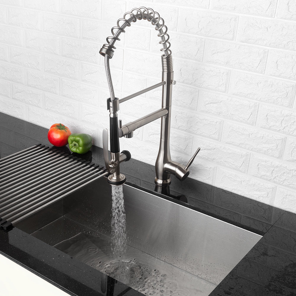 Lordear Single Handle Kitchen Faucet Single Hole Kitchen Sink Faucet