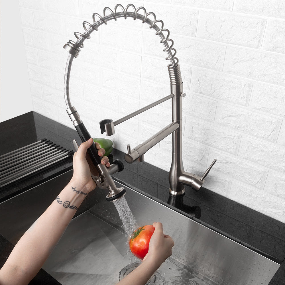 Lordear Single Handle Kitchen Faucet Single Hole Kitchen Sink Faucet