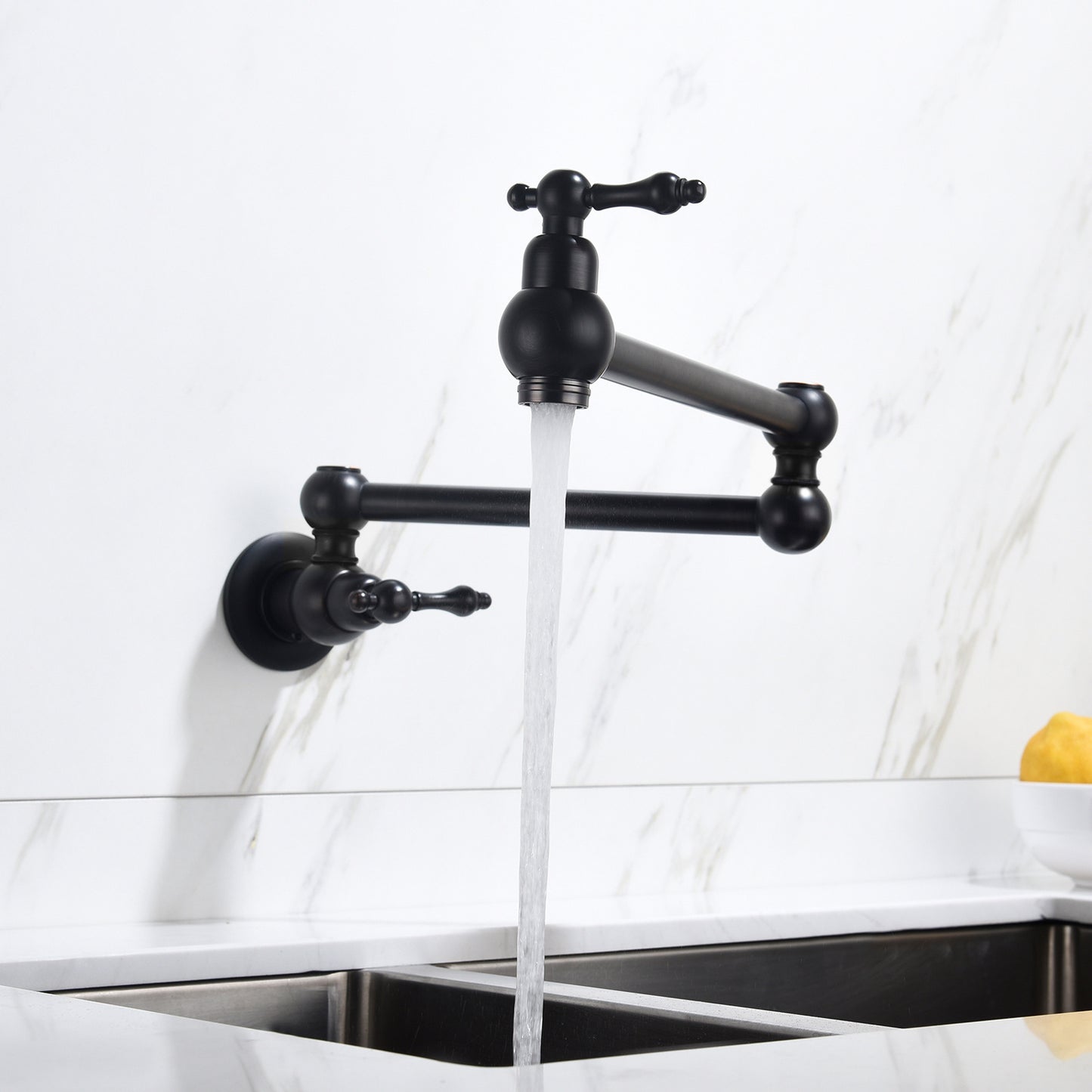 Folding Faucet Wall Mount Kitchen Pot Filler