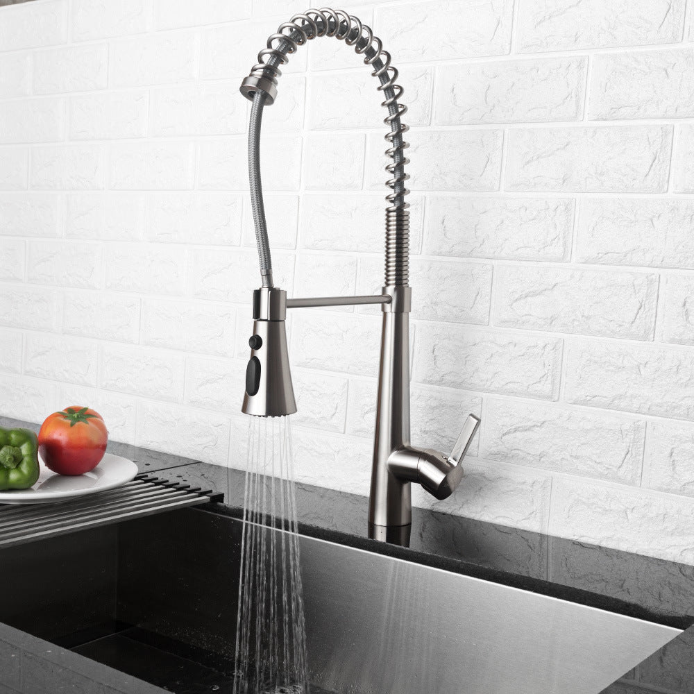 Lordear Single Handle Kitchen Faucet Single Hole Kitchen Sink Faucet