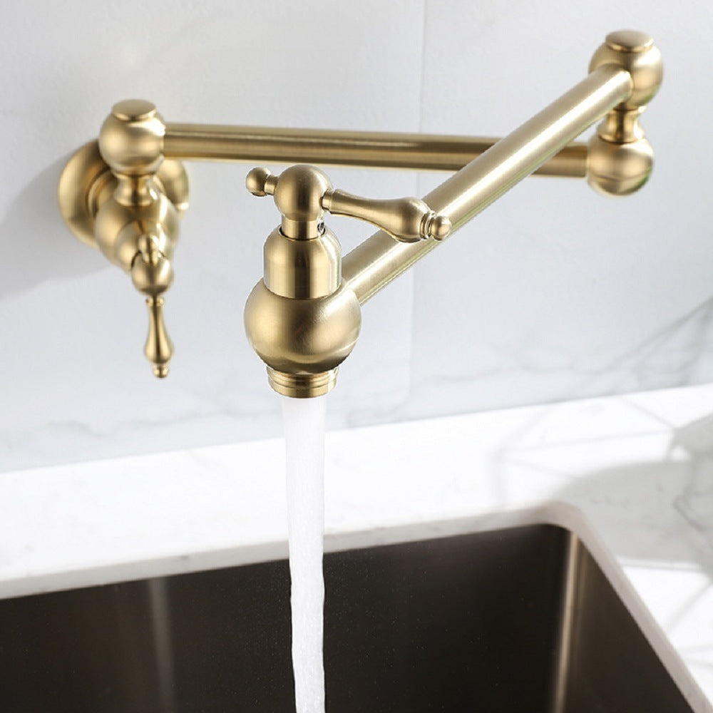 Folding Faucet Wall Mount Kitchen Pot Filler