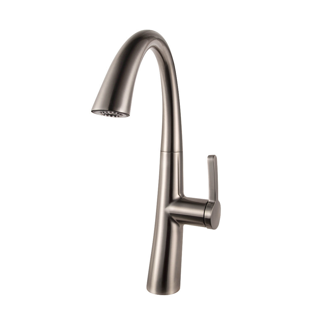 Lordear Single Handle Kitchen Faucet Single Hole Kitchen Sink Faucet