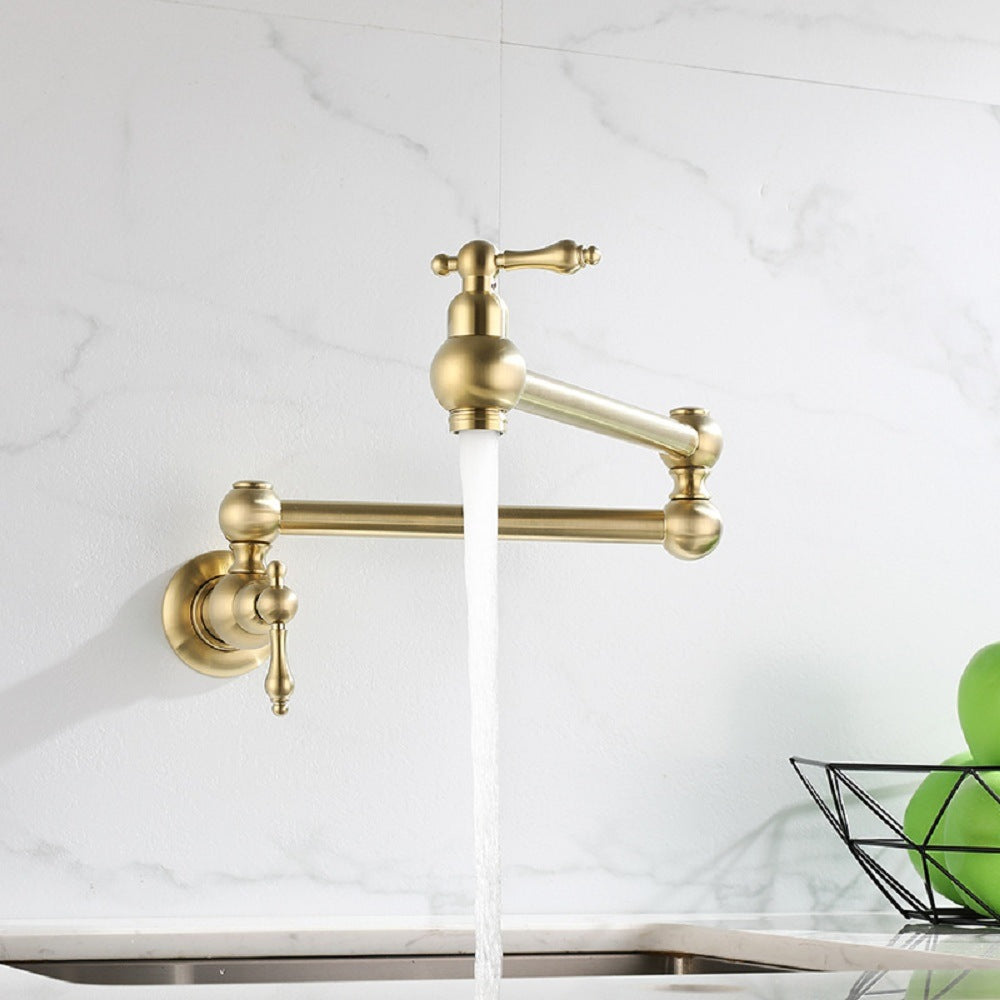 Folding Faucet Wall Mount Kitchen Pot Filler