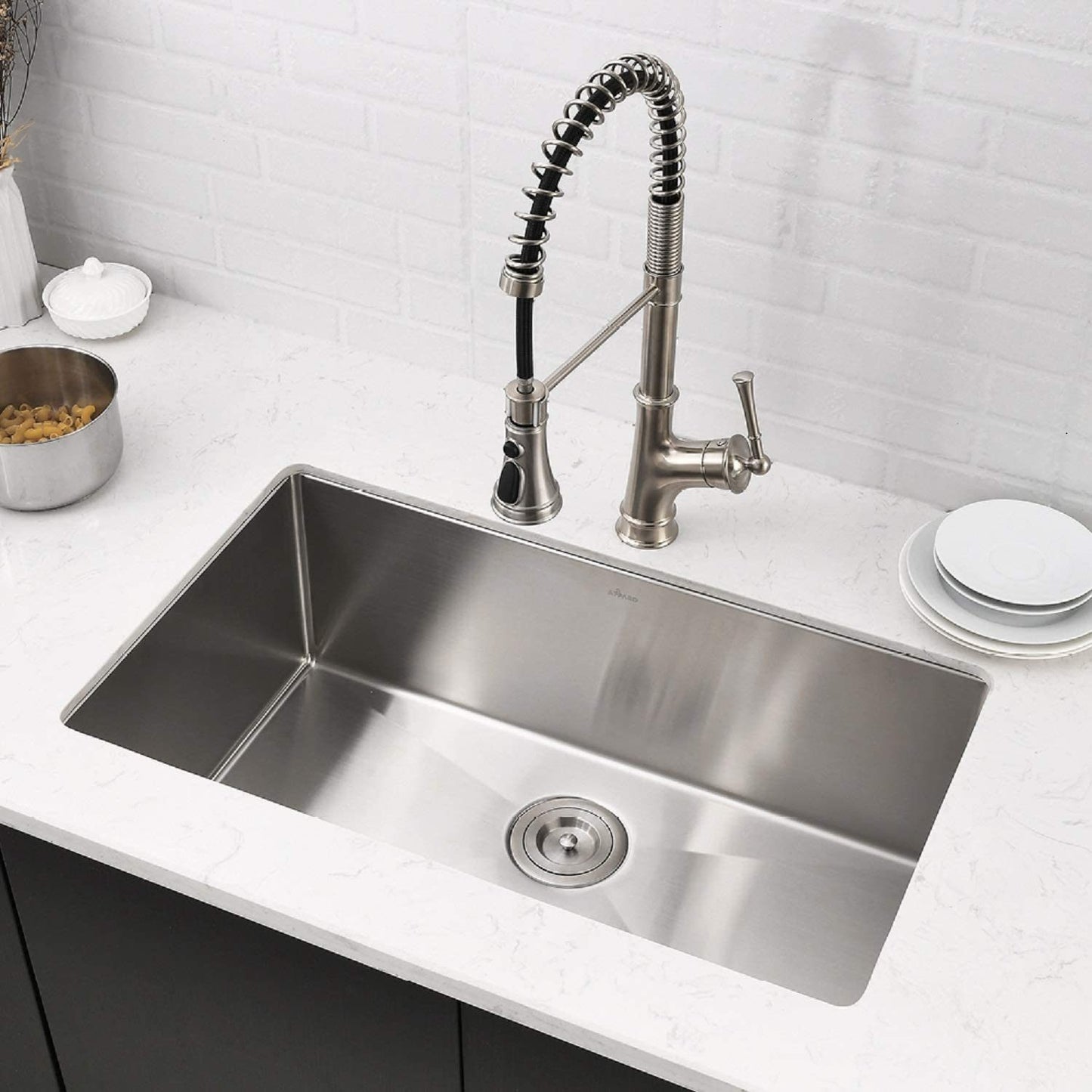 30-Inch Single Bowl Kitchen Sink