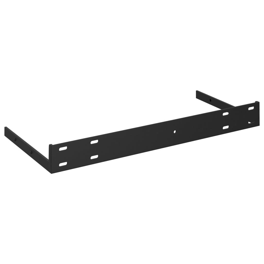 Floating Wall Shelves 2 pcs Gray 15.7"x9.1"x1.5"