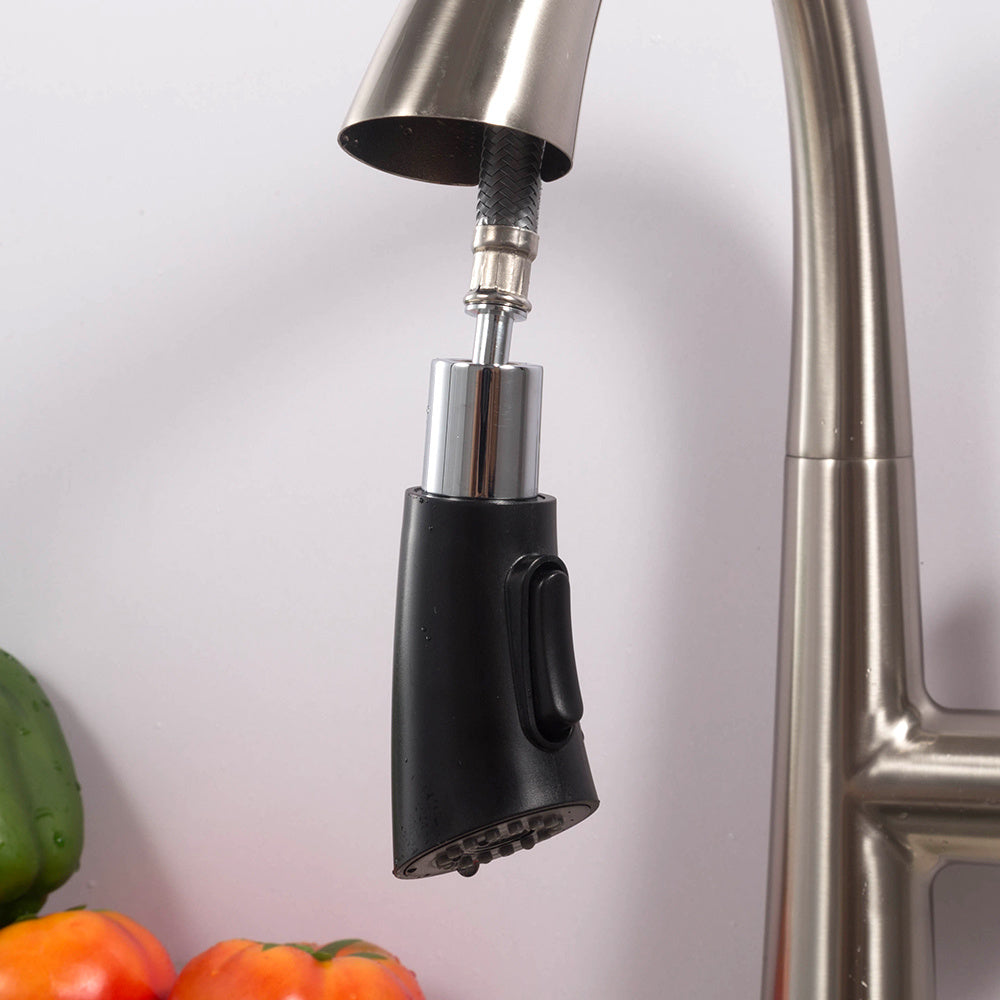 Lordear Single Handle Kitchen Faucet Single Hole Kitchen Sink Faucet
