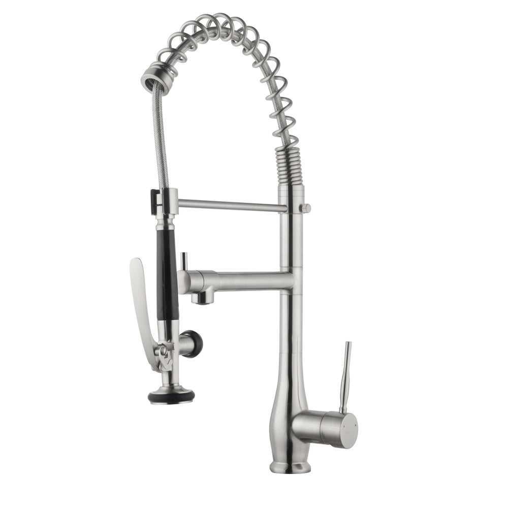 Lordear Single Handle Kitchen Faucet Single Hole Kitchen Sink Faucet