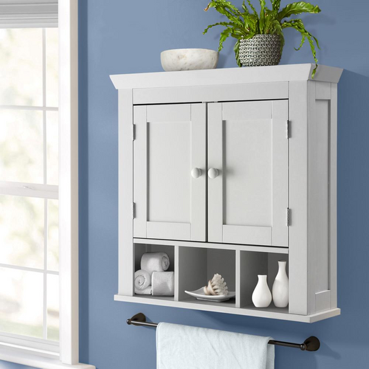 Rancho Wall Cabinet/White