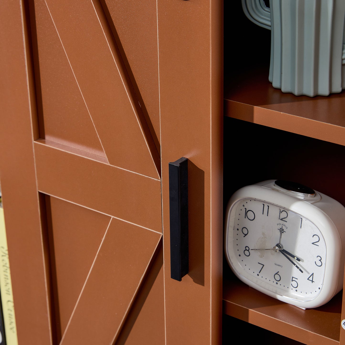 Wood wall-mounted storage cabinet