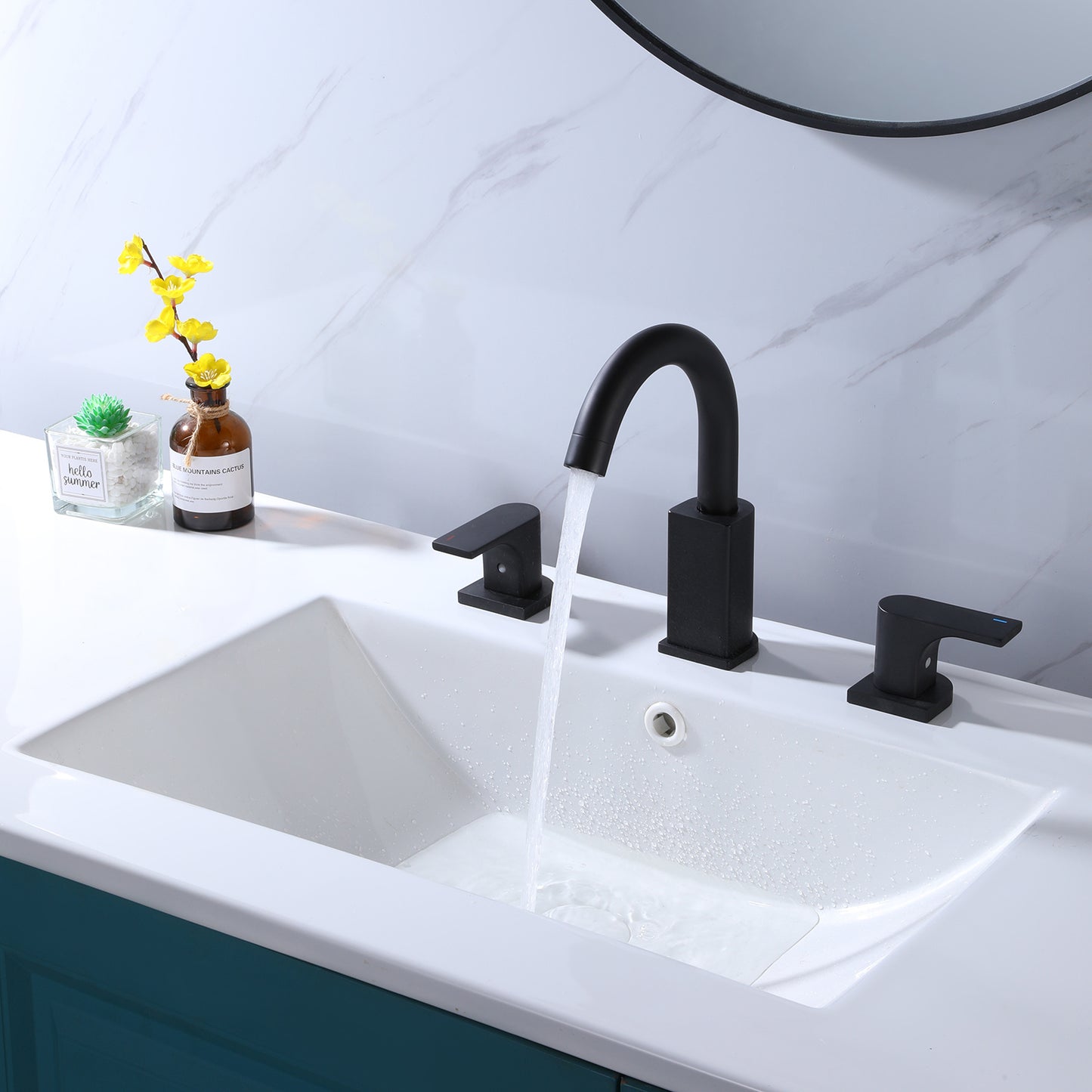 Matte Black Vessel Basin Faucet