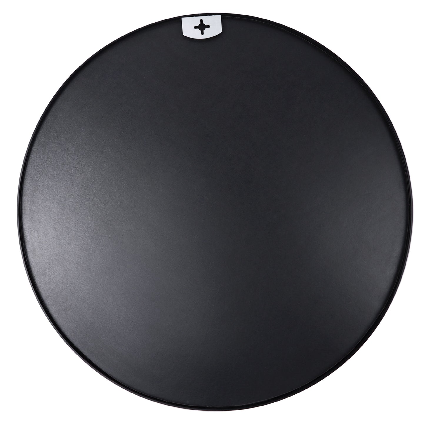 SDKOA Wall Round Mirror 24 Inch with Black Modern Aluminum Alloy Frame, Large Circle Mirror Wall Mounted for Bathroom, Living Room, Entryways