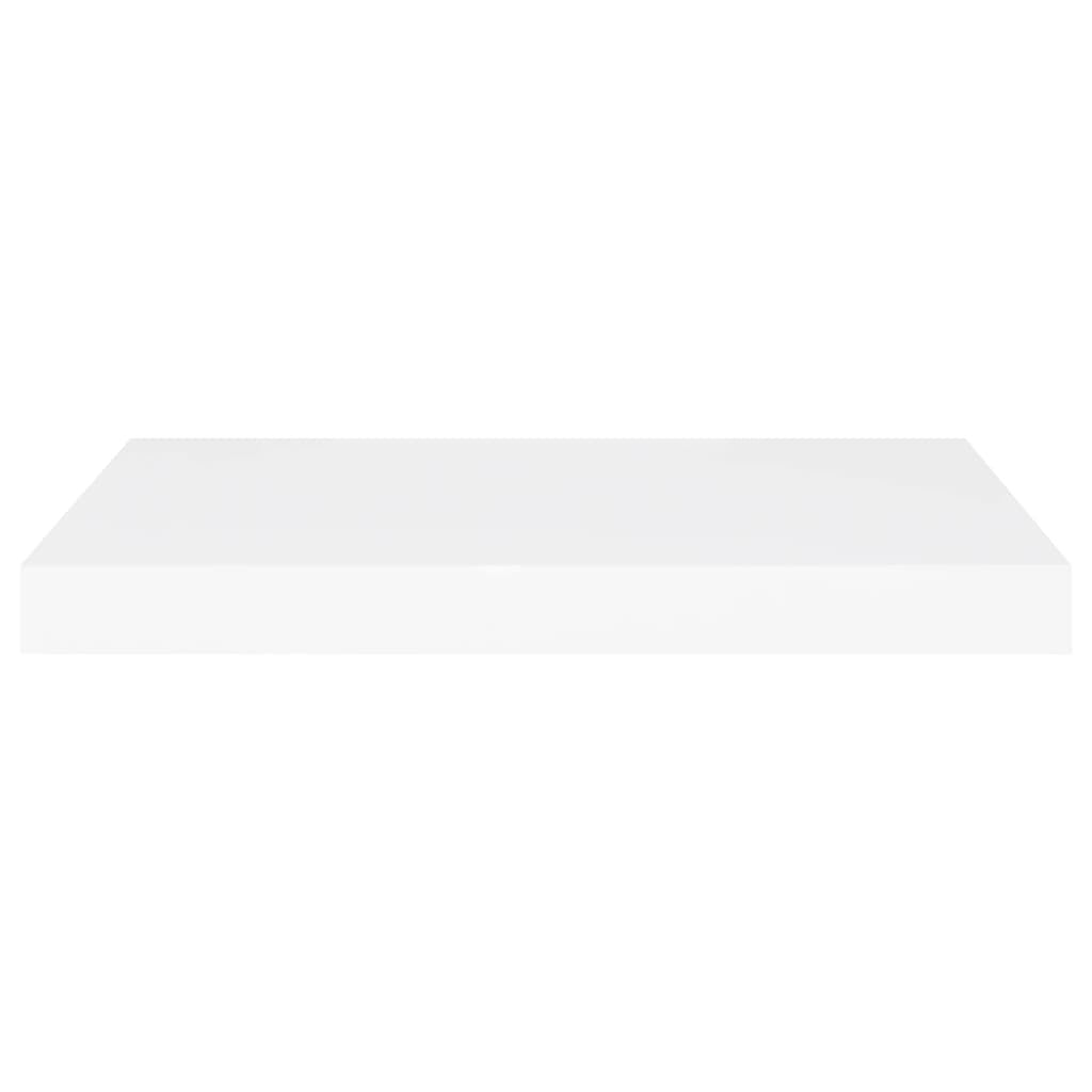 Floating Wall Shelves 2 pcs White 23.6"x9.3"x1.5"