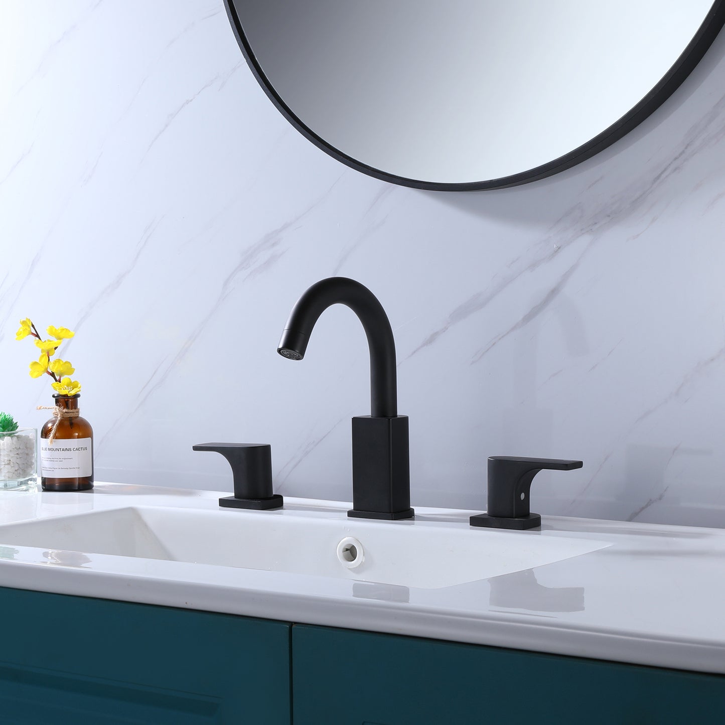 Matte Black Vessel Basin Faucet